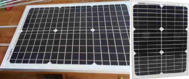 Harga Panel Surya Inscom 20 Wp Monocrystalline 